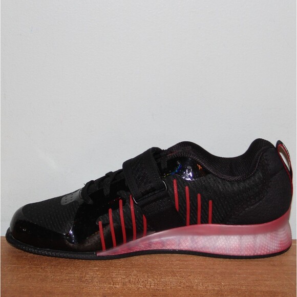 Adidas Adipower 3 Weightlifting Shoes Men 8 Women 9 Black White Pure Ruby main image 5